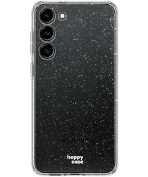 HappyCase Samsung Galaxy S24 Hoesje Flexibel TPU Glitter Print
