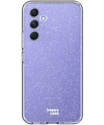 HappyCase Samsung Galaxy S23 FE Hoesje Flexibel TPU Glitter Print