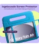 HappyCase Candy+ Samsung Tab A9 Kinder Hoes met Screenprotector Blauw