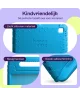 HappyCase Candy+ Samsung Tab A9 Kinder Hoes met Screenprotector Blauw