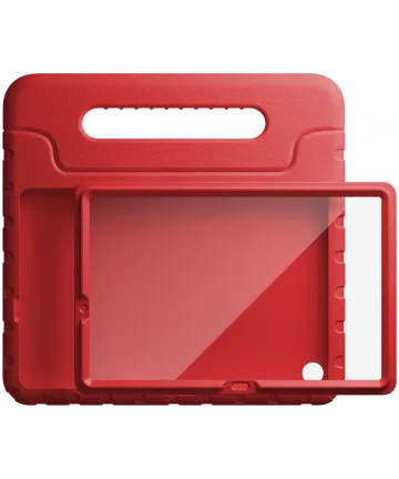 HappyCase Candy+ Samsung Tab A9 Kinder Hoes met Screenprotector Rood Hoesjes