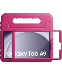 HappyCase Candy+ Samsung Tab A9 Kinder Hoes met Screenprotector Roze