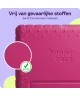 HappyCase Candy+ Samsung Tab A9 Kinder Hoes met Screenprotector Roze