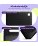 HappyCase Candy+ Samsung Tab A9 Kinder Hoes met Screenprotector Zwart