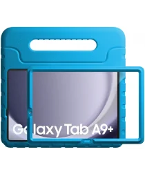 HappyCase Candy+ Samsung Tab A9 Plus Kinder Hoes met Screenprotector Blauw