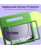 HappyCase Candy+ Samsung Tab A9 Plus Kinder Hoes met Screenprotector Groen