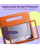 HappyCase Candy+ Samsung Tab A9 Plus Kinder Hoes met Screenprotector Oranje