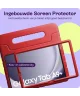 HappyCase Candy+ Samsung Tab A9 Plus Kinder Hoes met Screenprotector Rood