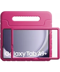 HappyCase Candy+ Samsung Tab A9 Plus Kinder Hoes met Screenprotector Roze