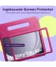 HappyCase Candy+ Samsung Tab A9 Plus Kinder Hoes met Screenprotector Roze