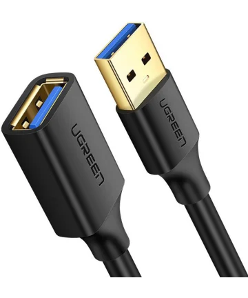 UGREEN USB-A Male naar USB-A Female Verleng Kabel 0.5m Kabels