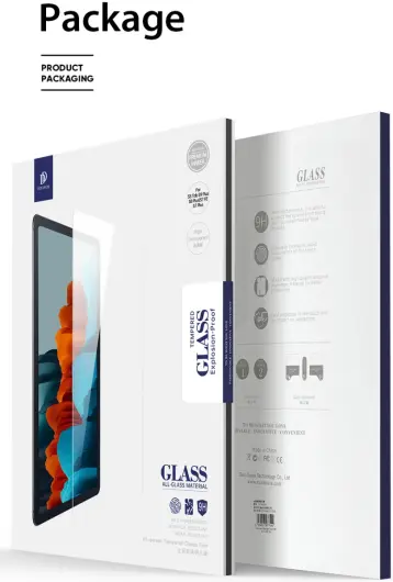 Dux Ducis Samsung Galaxy Tab S10+ / S9 FE+ / S9+ / S8+ Screen Protector Glas afbeelding 10