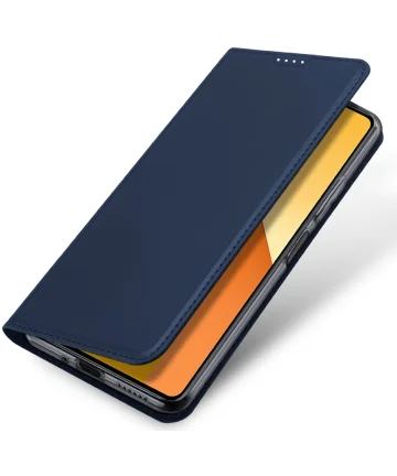 Dux Ducis Skin Pro Xiaomi Redmi Note 13 5G Hoesje Portemonnee Blauw Hoesjes