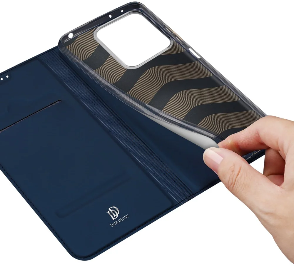 Dux Ducis Skin Pro Xiaomi Redmi Note 13 5G Hoesje Portemonnee Blauw afbeelding 5