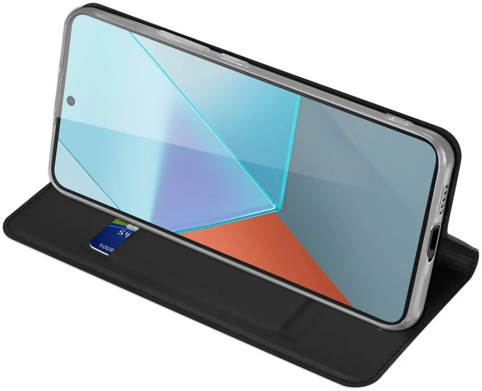 Dux Ducis Skin Pro Xiaomi Redmi Note 13 Pro 5G Hoesje Wallet Zwart afbeelding 7