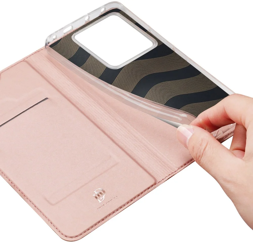 Dux Ducis Skin Pro Xiaomi Redmi Note 13 Pro 5G Hoesje Wallet Roze afbeelding 5