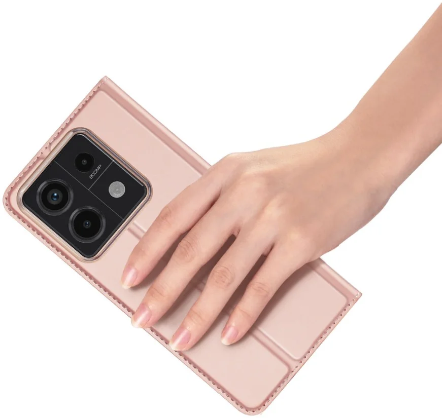 Dux Ducis Skin Pro Xiaomi Redmi Note 13 Pro 5G Hoesje Wallet Roze afbeelding 9