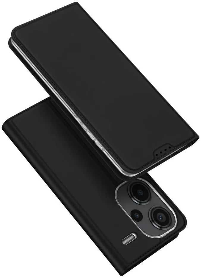 Dux Ducis Skin Pro Xiaomi Redmi Note 13 Pro Plus Hoesje Wallet Zwart afbeelding 4