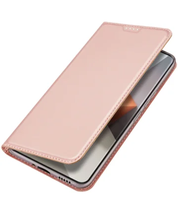 Dux Ducis Skin Pro Xiaomi Redmi Note 13 Pro Plus Hoesje Wallet Roze Hoesjes