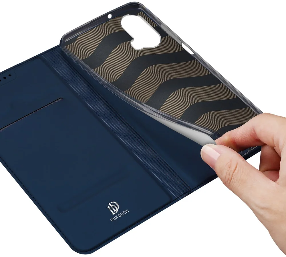 Dux Ducis Skin Pro Motorola Moto G34 Hoesje Portemonnee Blauw afbeelding 7