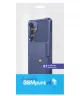 Samsung Galaxy S24 3 in 1 Back Cover Portemonnee Hoesje Blauw
