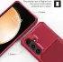 Samsung Galaxy S24 Plus 3 in 1 Back Cover Portemonnee Hoesje Rood afbeelding 6