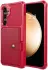 Samsung Galaxy S24 Plus 3 in 1 Back Cover Portemonnee Hoesje Rood afbeelding 7