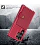 Samsung Galaxy S24 Ultra 3 in 1 Back Cover Portemonnee Hoesje Rood