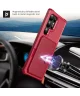 Samsung Galaxy S24 Ultra 3 in 1 Back Cover Portemonnee Hoesje Rood