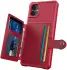 Samsung Galaxy A05 3 in 1 Back Cover Portemonnee Hoesje Rood afbeelding 8