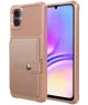 Samsung Galaxy A05 3 in 1 Back Cover Portemonnee Hoesje Roze