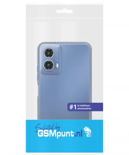 Motorola Moto G34 Hoesje Dun TPU Back Cover Transparant afbeelding 6