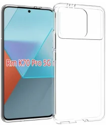 Xiaomi Poco F6 Pro Hoesje Dun TPU Back Cover Transparant