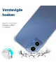 Motorola Moto G34 Hoesje Schokbestendig Dun TPU Back Cover Transparant