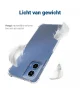 Motorola Moto G34 Hoesje Schokbestendig Dun TPU Back Cover Transparant