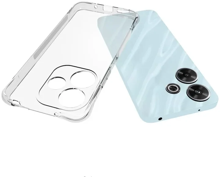 Xiaomi Redmi 13 4G / Poco M6 Hoesje Schokbestendig TPU Back Cover Transparant afbeelding 5