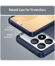 Xiaomi Poco F6 Pro Hoesje Geborsteld TPU Flexibele Back Cover Blauw