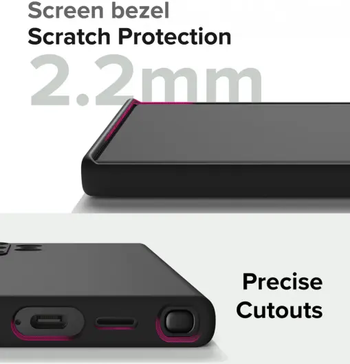 Ringke Silicone Samsung Galaxy S24 Ultra Hoesje MagSafe Zwart afbeelding 12