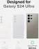 Ringke Silicone Samsung Galaxy S24 Ultra Hoesje MagSafe Zwart afbeelding 14