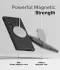 Ringke Silicone Samsung Galaxy S24 Ultra Hoesje MagSafe Zwart afbeelding 5