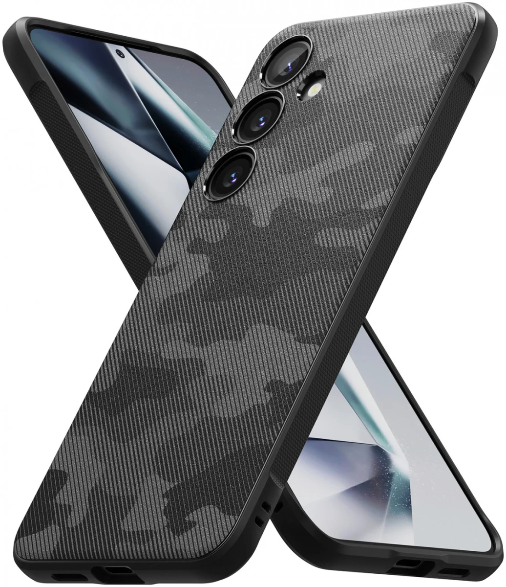 Ringke Onyx Samsung Galaxy S24 Hoesje Flexibel TPU Back Cover Camo afbeelding 14