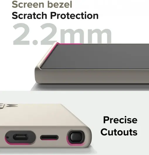 Ringke Silicone Samsung Galaxy S24 Hoesje MagSafe Back Cover Beige afbeelding 12