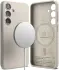 Ringke Silicone Samsung Galaxy S24 Hoesje MagSafe Back Cover Beige afbeelding 2