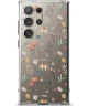 Ringke Fusion Samsung Galaxy S24 Ultra Hoesje Back Cover Dry Flowers