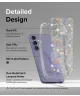 Ringke Fusion Design Samsung Galaxy S24 Hoesje Back Cover Dry Flowers