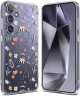 Ringke Fusion Design Samsung Galaxy S24 Hoesje Back Cover Dry Flowers