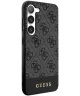 Guess Samsung Galaxy S24 Plus Hoesje Hard Case 4G Logo Zwart