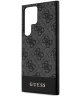 Guess Samsung Galaxy S24 Ultra Hoesje Hard Case 4G Logo Zwart