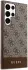 Guess Samsung Galaxy S24 Ultra Hoesje Hard Case 4G Logo Bruin afbeelding 3