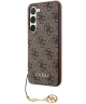 Guess Samsung Galaxy S24 Hoesje Charm Back Cover Bruin